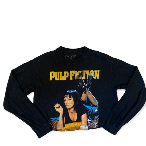 Pulp Fiction long sleeve crop tee - Picture 7 of 7